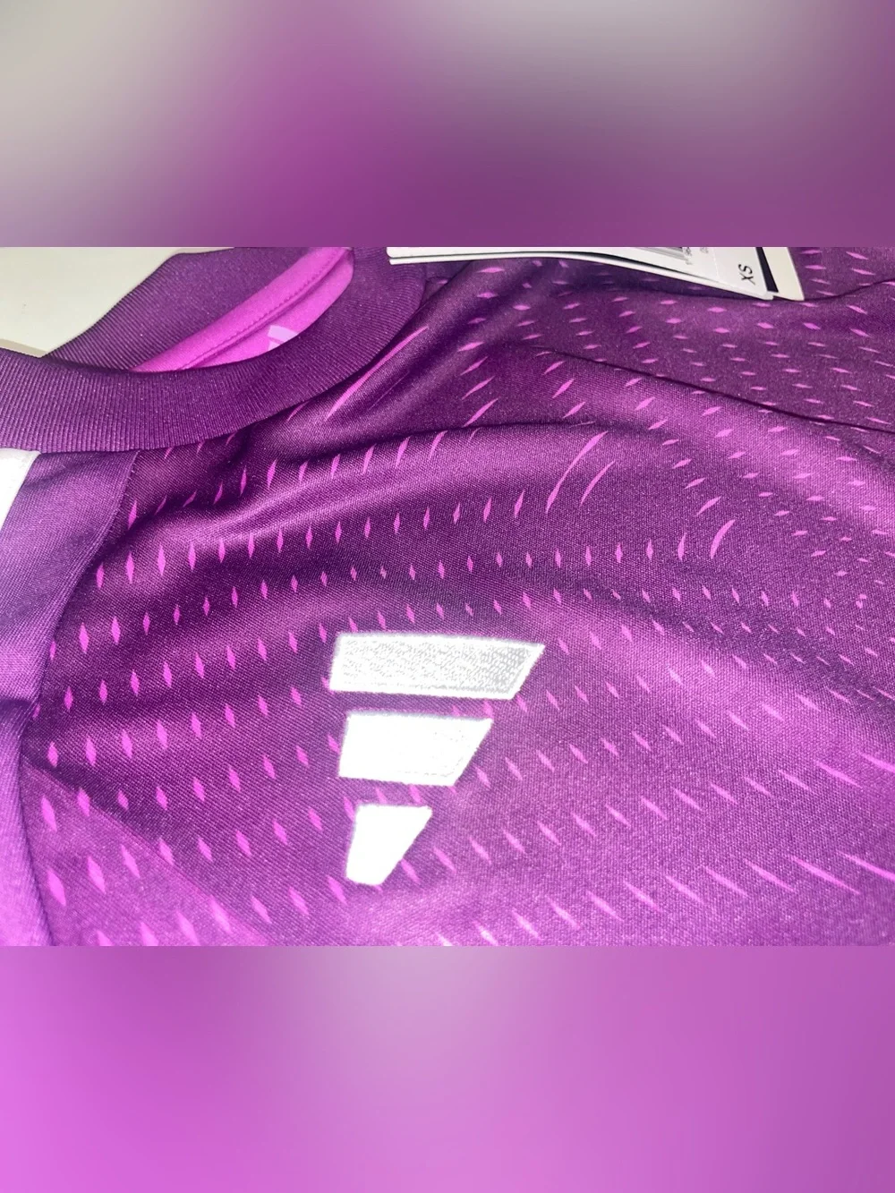 Adidas Kids' Purple Long-Sleeve Top